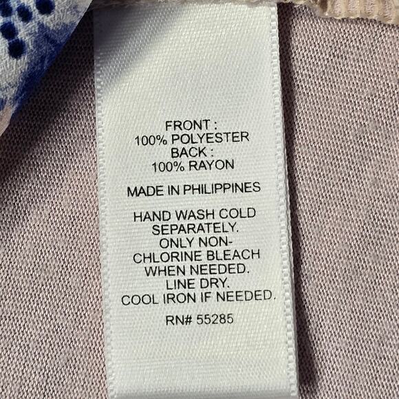 Express Pink Tank Top Preppy Sequin Floral Lightweight Scoop Neck Womens Size M - Picture 9 of 9